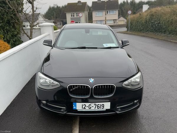 BMW 1-Series Hatchback, Diesel, 2012, Black