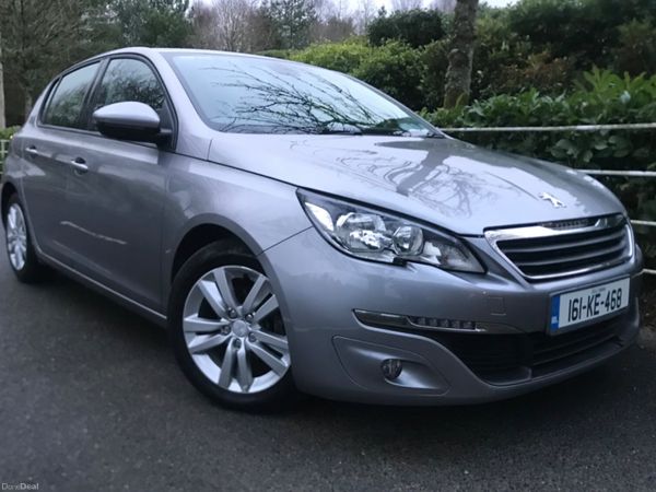 Peugeot 308 Hatchback, Diesel, 2016, Grey