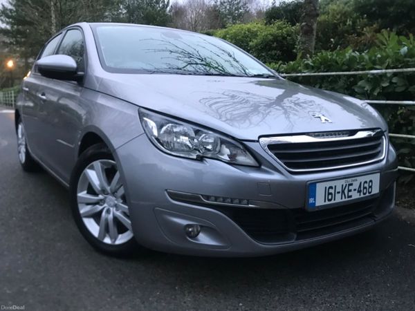 Peugeot 308 Hatchback, Diesel, 2016, Grey