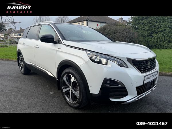 Peugeot 5008 MPV, Petrol, 2020, White