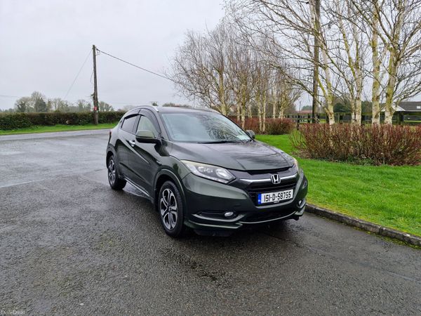 Honda Vezel MPV, Petrol Hybrid, 2015, Green