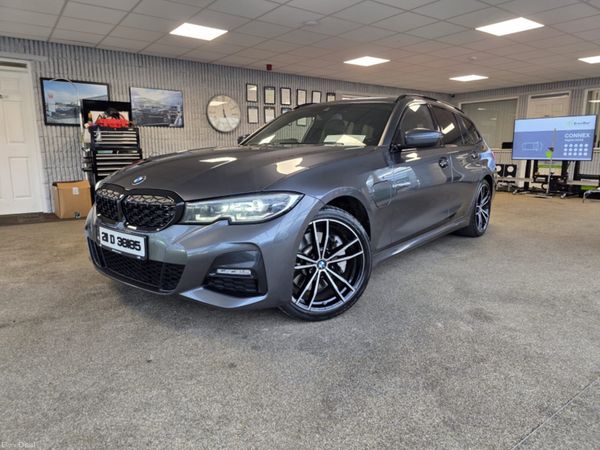 BMW 3-Series Estate, Petrol Hybrid, 2021, Grey