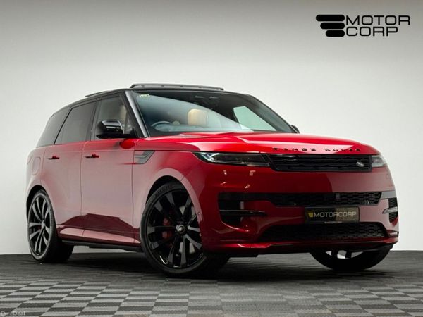 Land Rover Range Rover Sport SUV, Petrol Plug-in Hybrid, 2023, Red