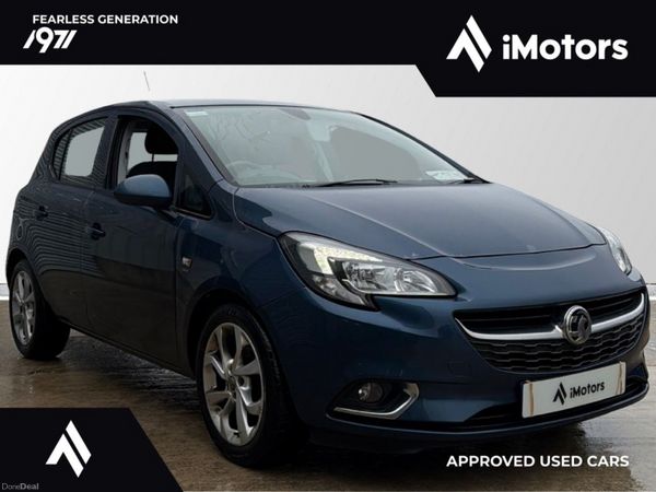 Vauxhall Corsa Hatchback, Petrol, 2017, Blue