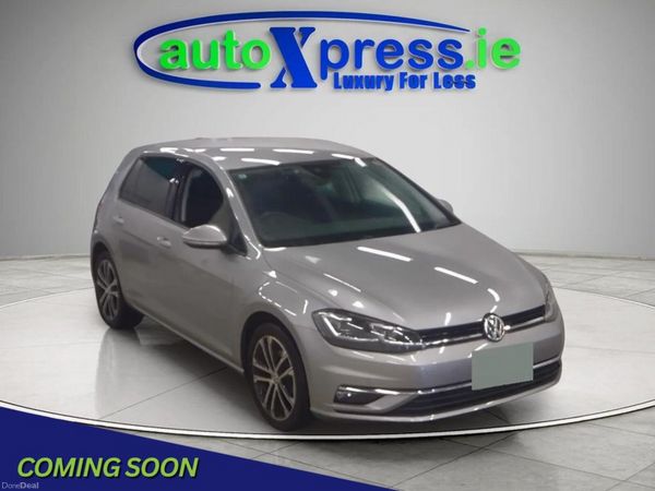 Volkswagen Golf Hatchback, Diesel, 2019, Silver