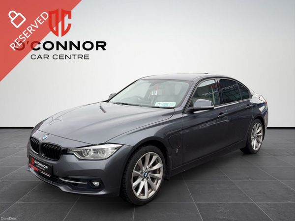 BMW 3-Series Saloon, Petrol Plug-in Hybrid, 2018, Grey