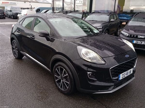 Ford Puma MPV, Petrol Hybrid, 2023, Black