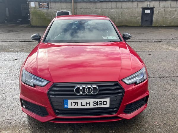 Audi A4 Saloon, Diesel, 2017, Red
