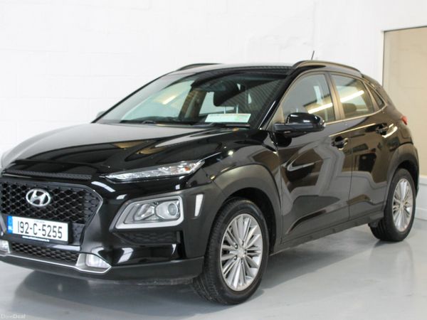 Hyundai KONA Hatchback, Petrol, 2019, Black