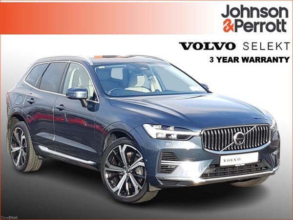 Volvo XC60 SUV, Petrol Plug-in Hybrid, 2024, Blue