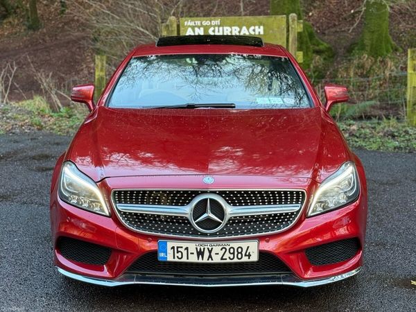 Mercedes-Benz CLS Coupe, Diesel, 2015, Red