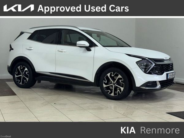 Kia Sportage MPV, Diesel Hybrid, 2023, White