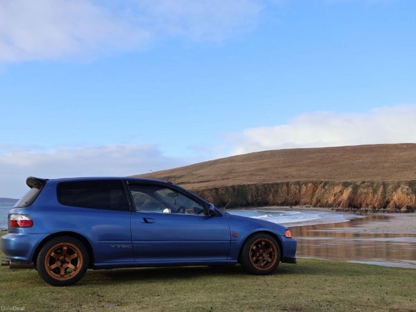 Honda Civic Hatchback, Petrol, 1993, Blue