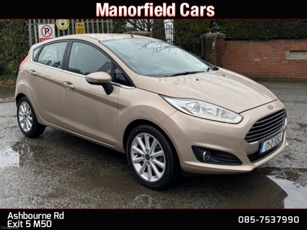 Ford Fiesta Hatchback, Petrol, 2017, Brown