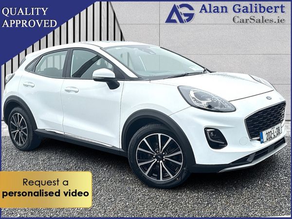 Ford Puma MPV, Petrol Hybrid, 2020, White
