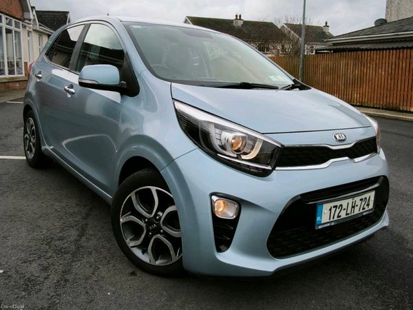 Kia Picanto Hatchback, Petrol, 2017, Blue