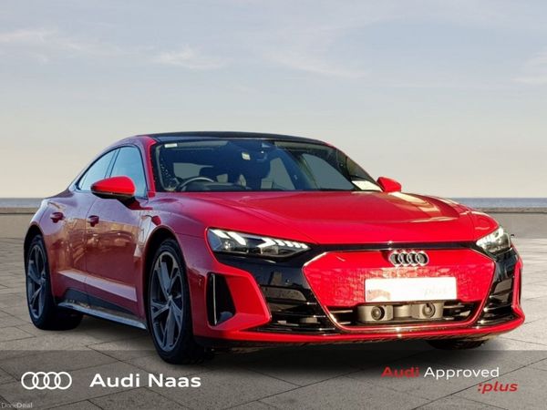 Audi e-tron GT quattro Hatchback, Electric, 2023, Red