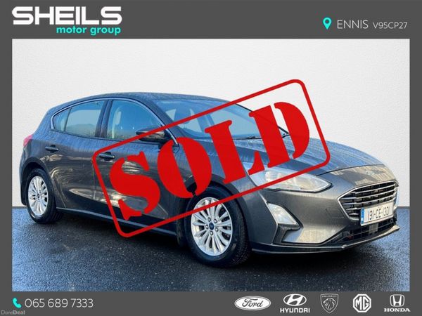 Ford Focus Hatchback, Diesel, 2019, Grey