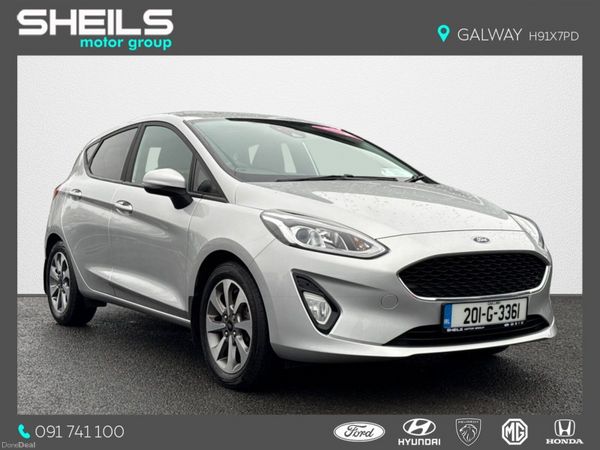 Ford Fiesta Hatchback, Petrol, 2020, Silver