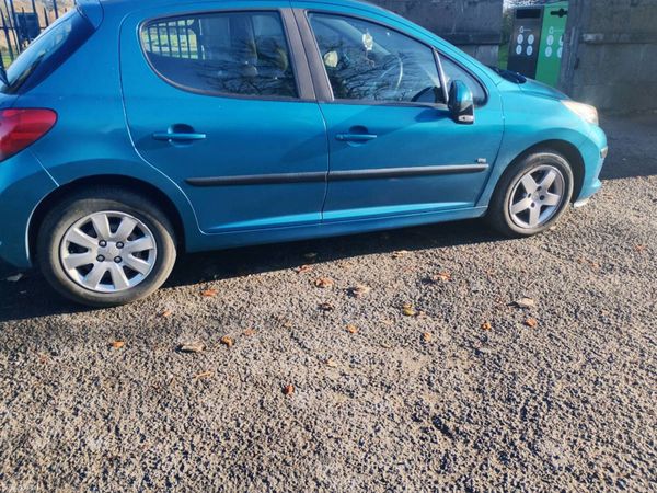 Peugeot 207 Hatchback, Petrol, 2008, Blue