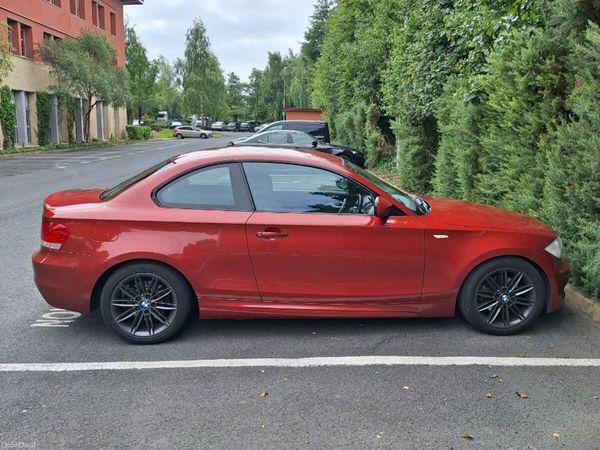 BMW 1-Series Coupe, Diesel, 2010, Red