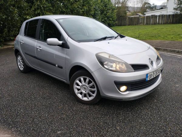 Renault Clio Hatchback, Petrol, 2008, Silver