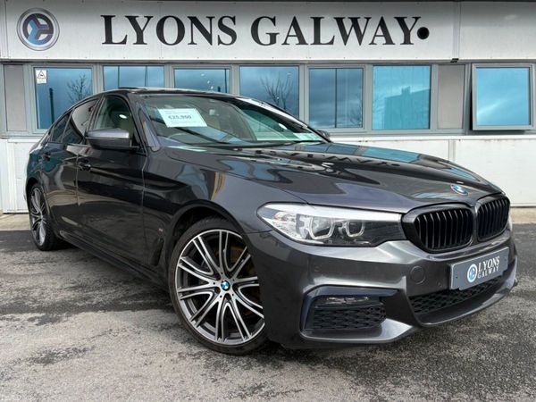 BMW 5-Series Saloon, Petrol Plug-in Hybrid, 2020, Grey
