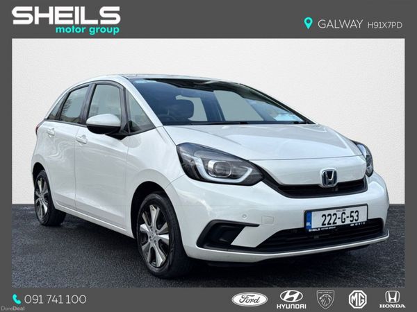 Honda Jazz Hatchback, Petrol Hybrid, 2022, White