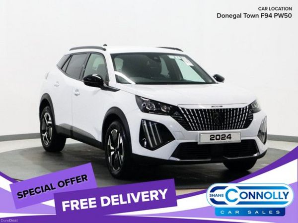 Peugeot 2008 SUV, Petrol, 2024, White