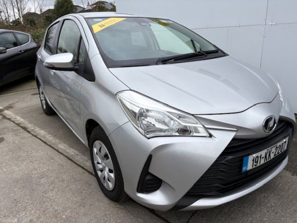 Toyota Vitz Hatchback, Petrol, 2019, Silver