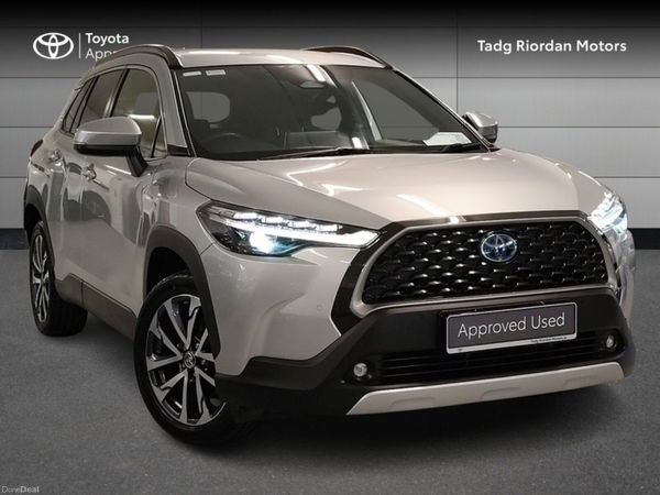 Toyota Corolla Cross SUV, Petrol Hybrid, 2022, Silver