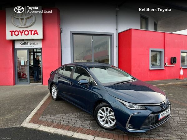 Toyota Corolla Saloon, Petrol Hybrid, 2023, Blue