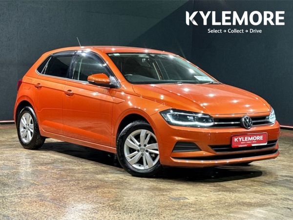 Volkswagen Polo Hatchback, Petrol, 2020, Orange