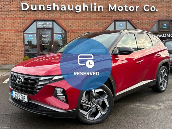 Hyundai Tucson MPV, Petrol Plug-in Hybrid, 2022, Red