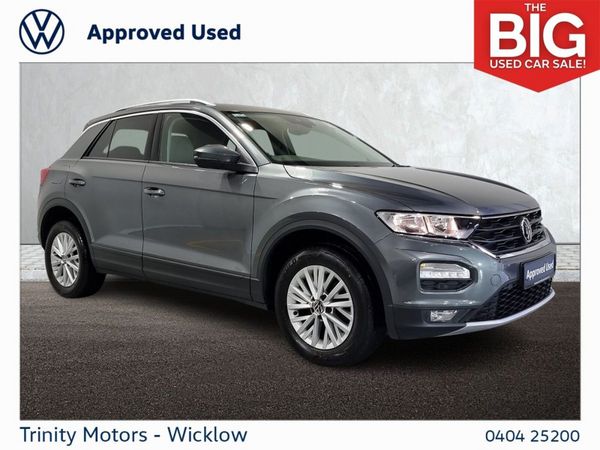 Volkswagen T-Roc SUV, Petrol, 2022, Grey