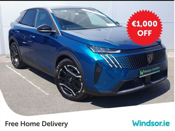 Peugeot 3008 MPV, Electric, 2024, Blue