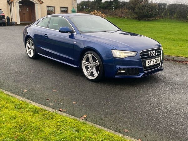 Audi A5 Coupe, Diesel, 2013, Blue