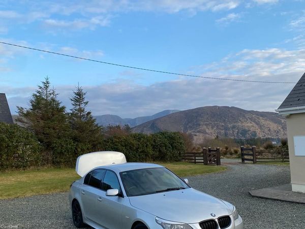 BMW 5-Series Saloon, Diesel, 2008, Silver