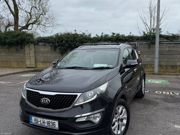 Kia Sportage SUV, Diesel, 2015, Black