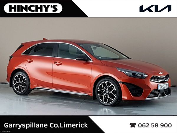 Kia Ceed Hatchback, Diesel Hybrid, 2024, Orange