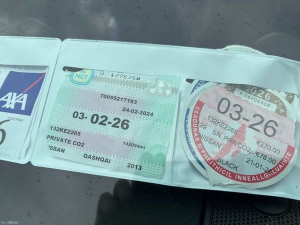 Nissan Qashqai Hatchback, Diesel, 2013, Black