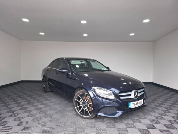 Mercedes-Benz C-Class Saloon, Diesel, 2017, Blue