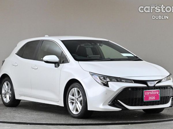 Toyota Corolla Hatchback, Petrol Hybrid, 2020, White