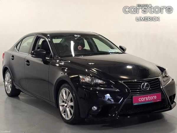 Lexus IS Saloon, Petrol Hybrid, 2016, Black