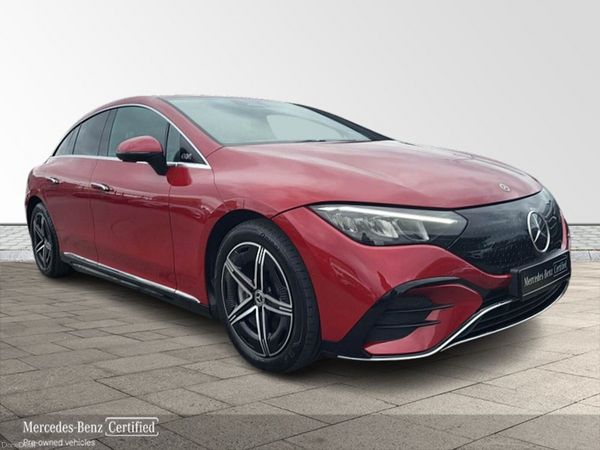 Mercedes-Benz EQE Saloon, Electric, 2024, Red