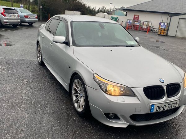 BMW 5-Series Saloon, Diesel, 2008, Silver
