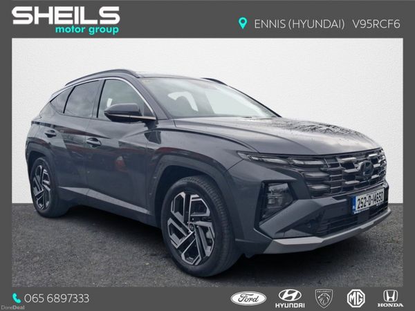 Hyundai Tucson SUV, Petrol Plug-in Hybrid, 2025, Grey