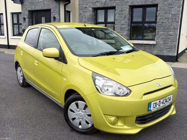 Mitsubishi Mirage Hatchback, Petrol, 2013, Yellow