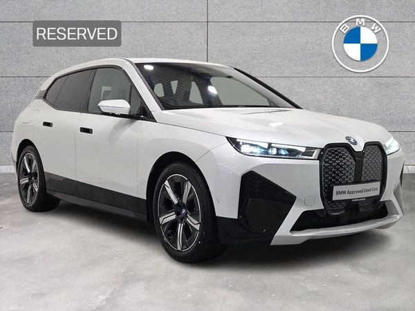 BMW iX SUV, Electric, 2023, White