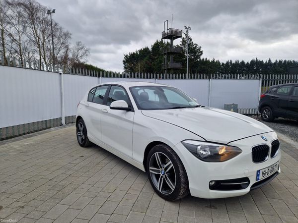 BMW 1-Series Hatchback, Petrol, 2015, White